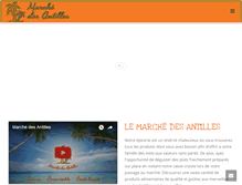 Tablet Screenshot of marchedesantilles.com